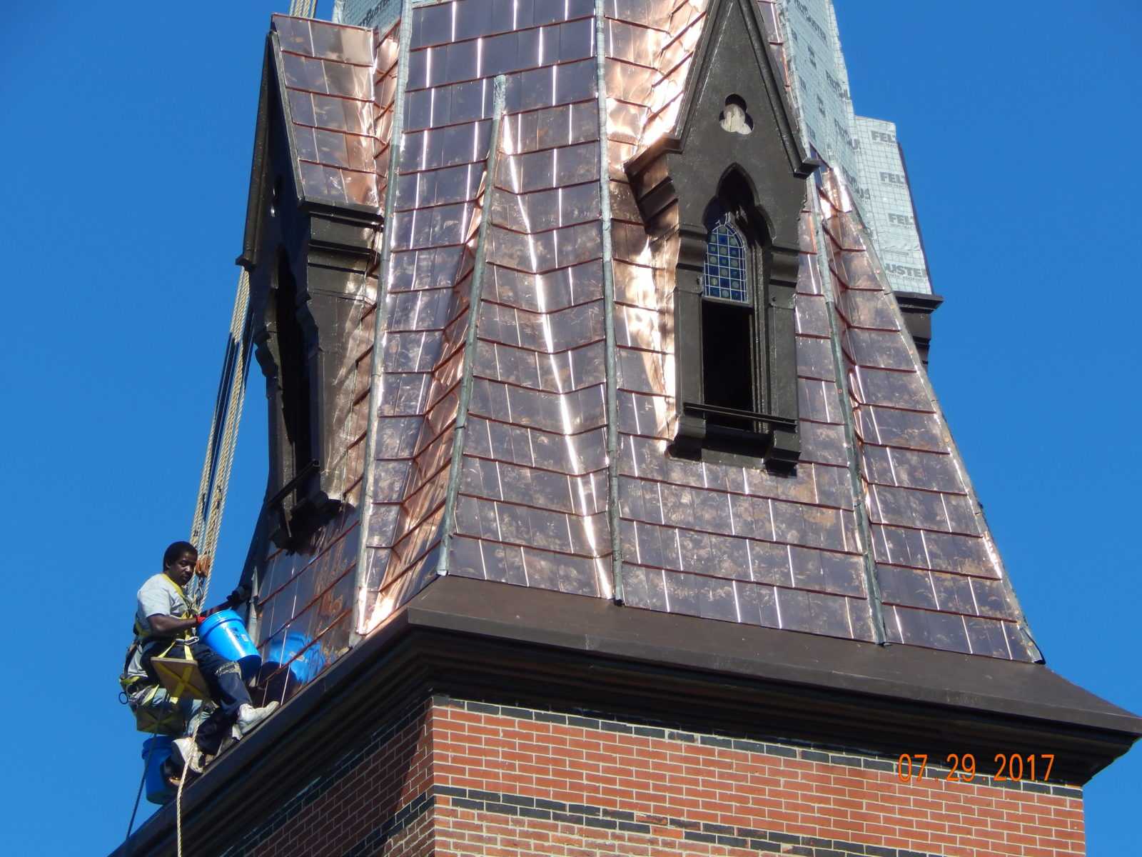 Church Steeple Roofer
