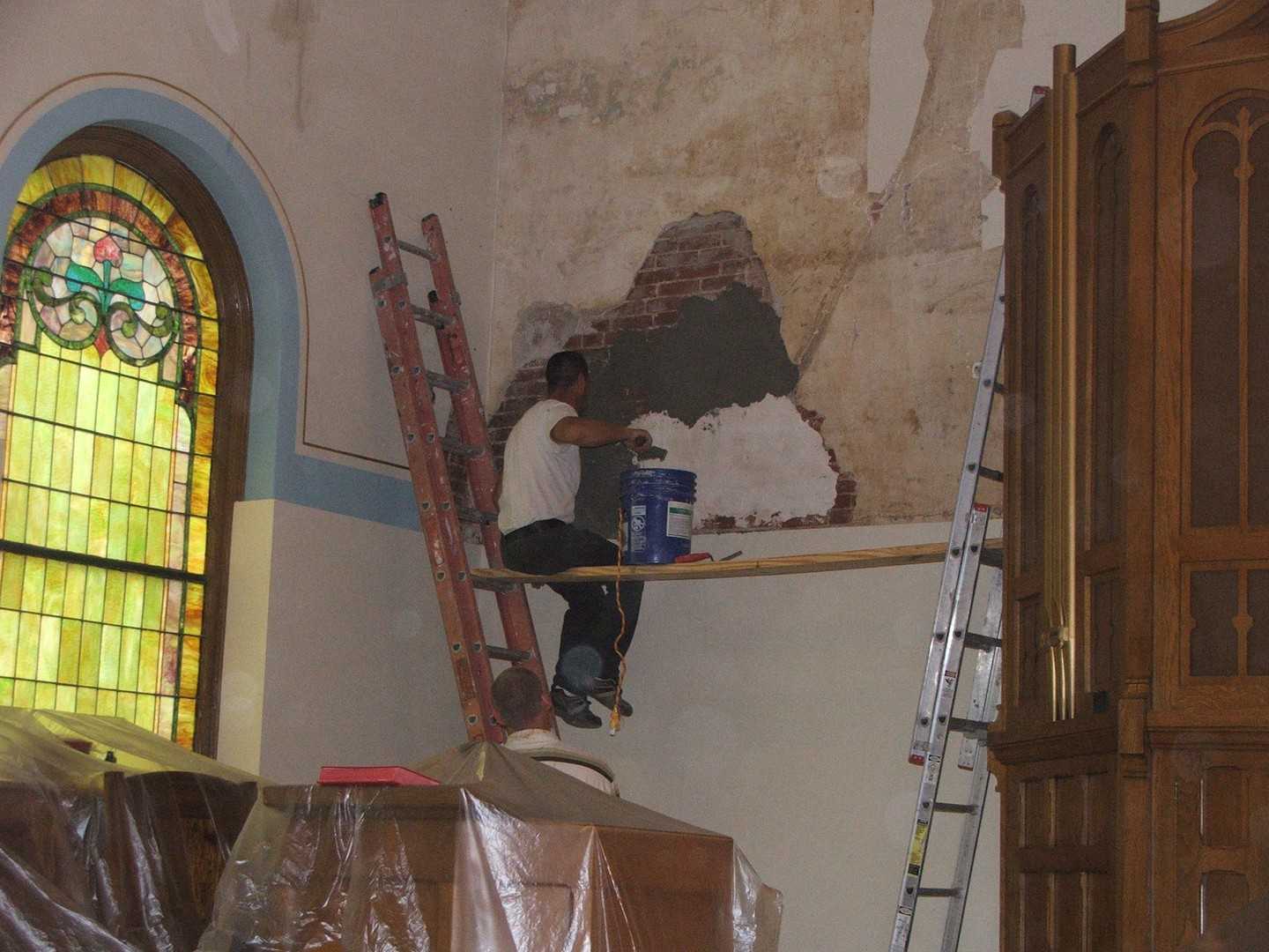Church Plaster Repairs